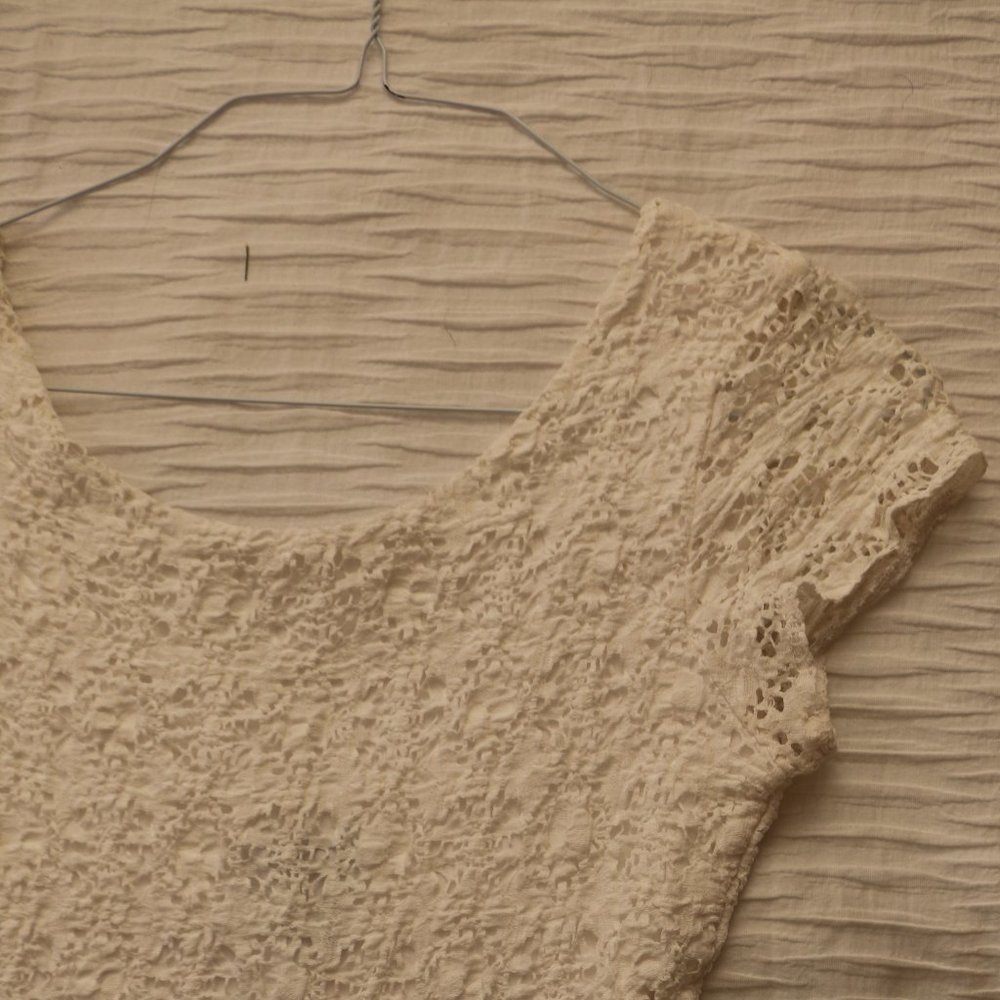 Super Stretchy & Classy White A Line Dress